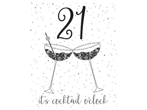 Picture of 21ST BIRTHDAY CARD